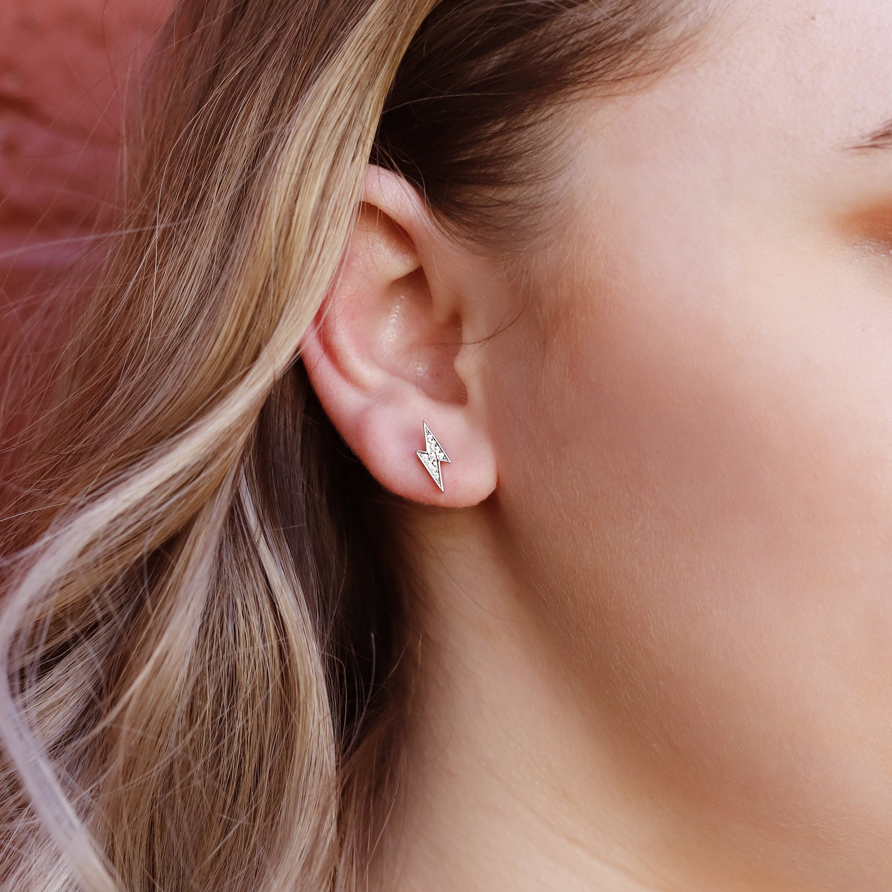 Tiny Stud Earrings - New Minimalist Earrings - Minimalist Earrings Spark- Studs - Tiny Earrings - Earrings Sets for Multiple Piercings