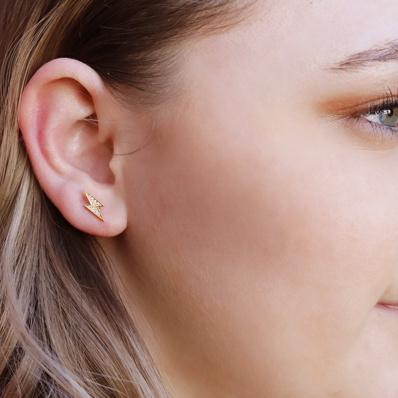Tiny Stud Earrings - New Minimalist Earrings - Minimalist Earrings Spark- Studs - Tiny Earrings - Earrings Sets for Multiple Piercings