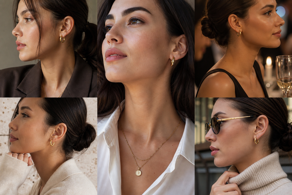How to Style Huggie Hoops for Every Occasion
