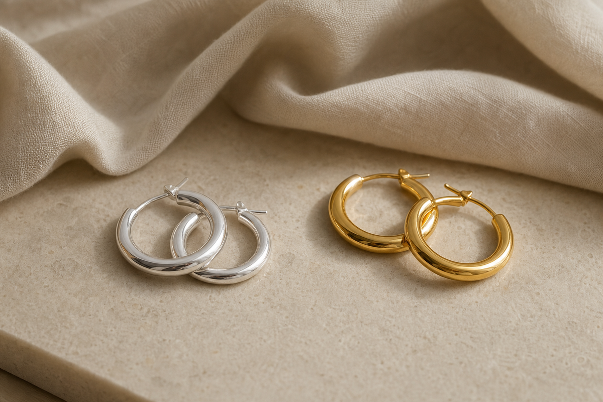 Sterling Silver vs Gold Plated: Your Earring Guide