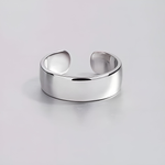 ANNA - Handmade Knuckle Chevron Sterling Silver Rings - Amber James Jewellery