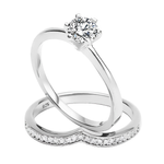 CHRISTINA - Eternal Wish & Crown Engagement Rings - Amber James Jewellery