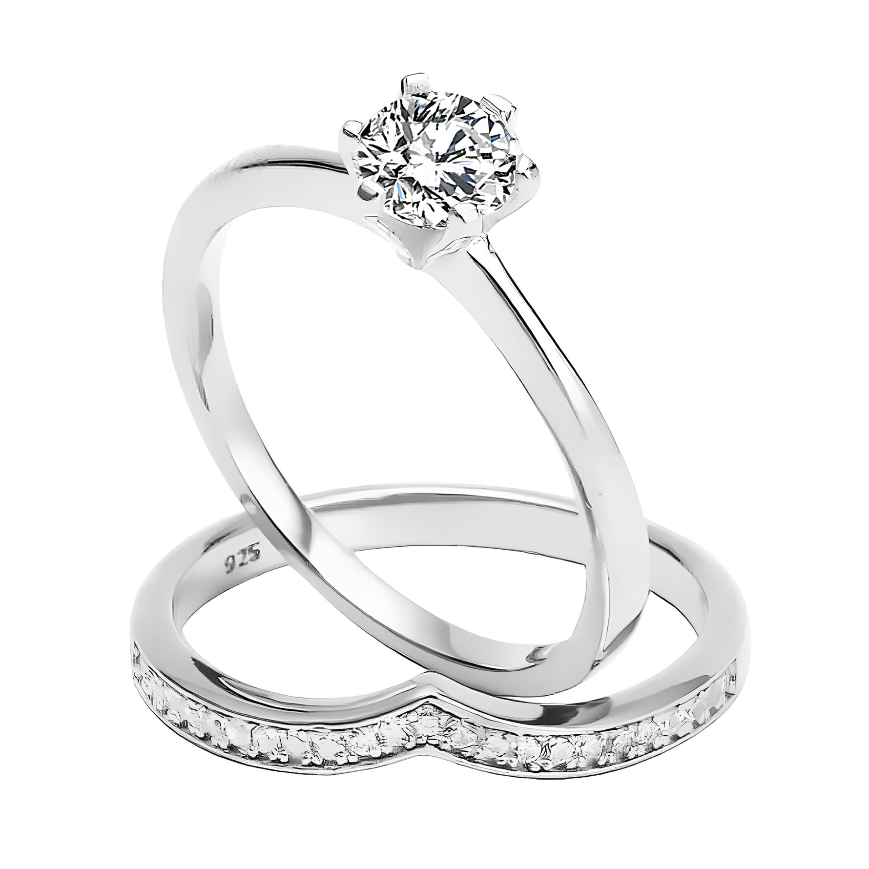 CHRISTINA - Eternal Wish & Crown Engagement Rings - Amber James Jewellery