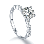 EVA-  Sterling Silver Engagement & Promise Ring - Amber James Jewellery