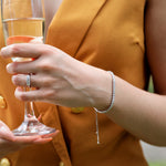 Bethia Sterling Silver Satellite Bracelet | Delicate Elegance - Amber James Jewellery