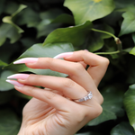 CHARLENE - New Princess  Bridal, Engagement & Wedding Band Ring - Amber James Jewellery