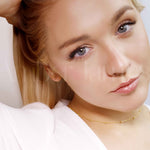 Small gold ball stud earrings by AJJ, 1.5mm, 2mm, or 3mm, dainty 18K gold stud earrings for women.