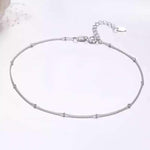 Megan Sterling Silver Ball Satellite Bracelet | Delicate & Elegant - Amber James Jewellery