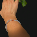 Eella Sterling Silver Bracelet - Delicate 925 Silver Chain - Amber James Jewellery