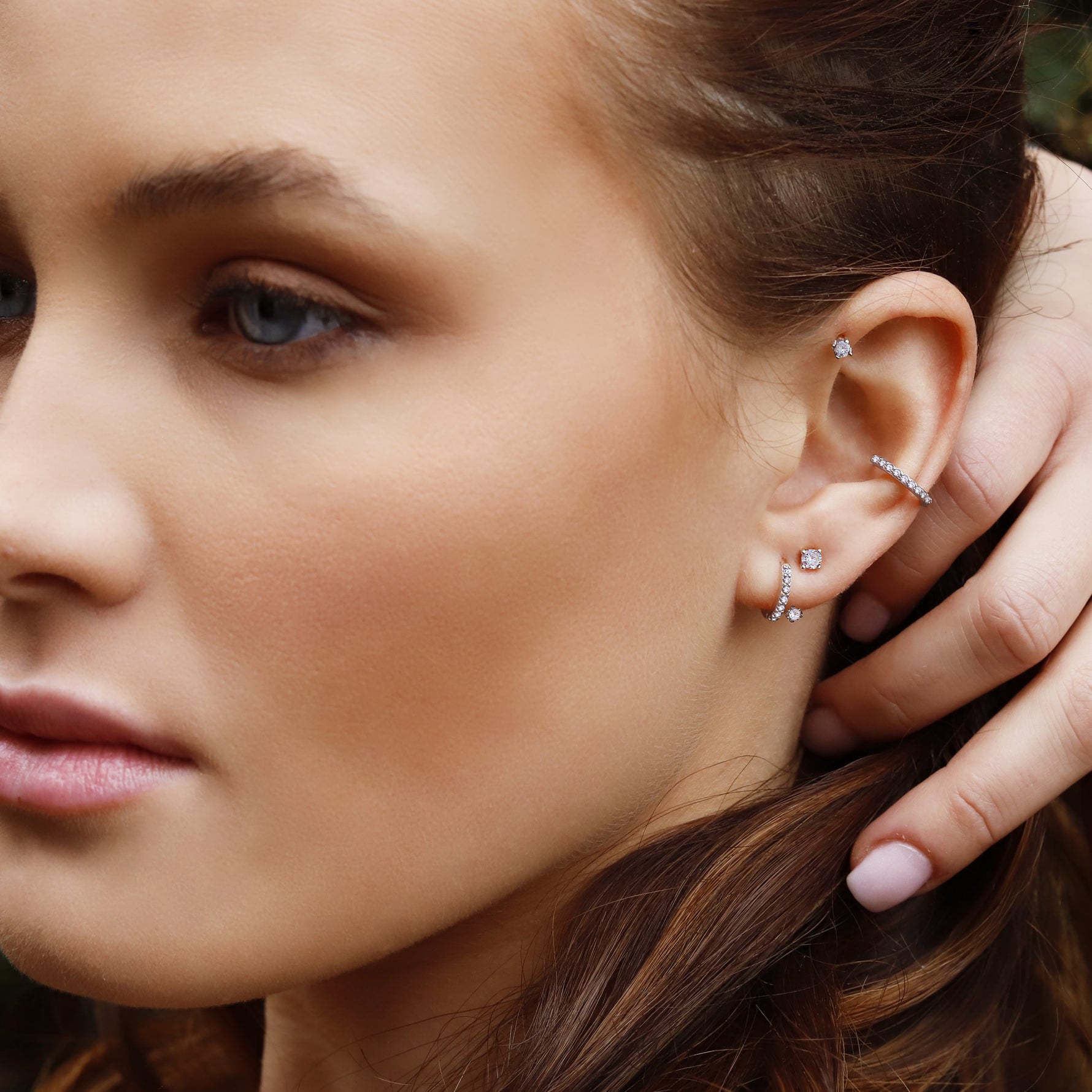 Minimalist Huggie Hoop Earrings | Dainty Hoops - Amber James Jewellery