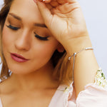Bethia Sterling Silver Satellite Bracelet | Delicate Elegance - Amber James Jewellery