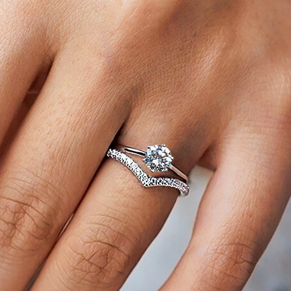 CHRISTINA - Eternal Wish & Crown Engagement Rings - Amber James Jewellery