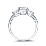 CHARLENE - New Princess  Bridal, Engagement & Wedding Band Ring - Amber James Jewellery