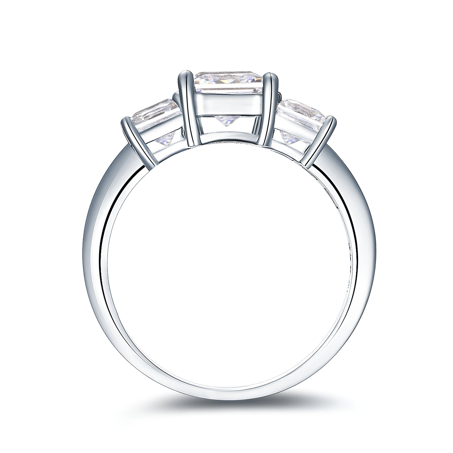 CHARLENE - New Princess  Bridal, Engagement & Wedding Band Ring - Amber James Jewellery