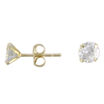 NINA - Gold Stud Earring - Amber James Jewellery