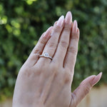 Sasa - Promise Rings | Sterling Silver Engagement Ring | Promise Ring for women | Anniversary Ring in US UK sizes | High Quality! - Amber James Jewellery