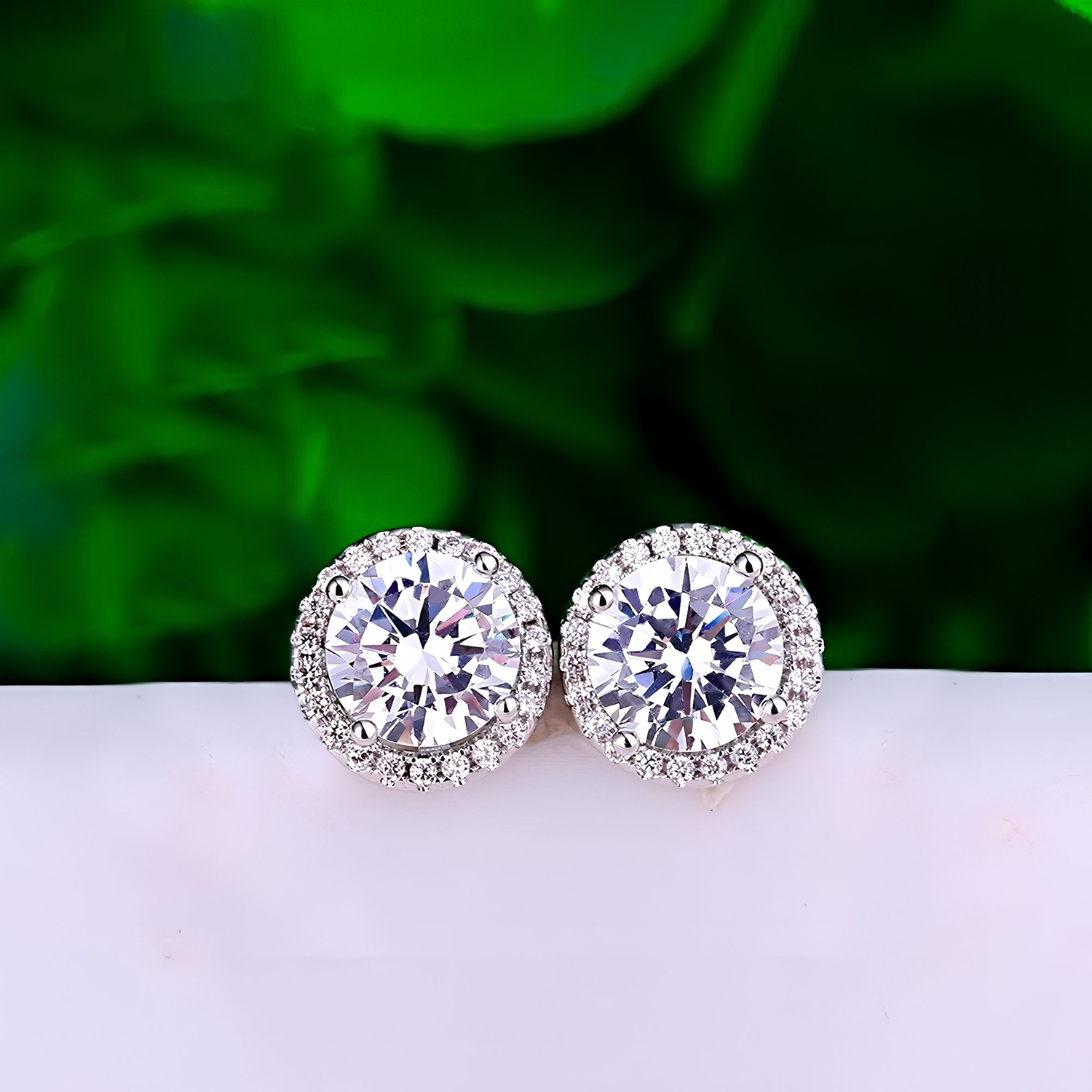 PRIMROSE - Sterling Silver Stud Earring - Amber James Jewellery
