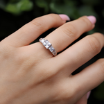 CHARLENE - New Princess  Bridal, Engagement & Wedding Band Ring - Amber James Jewellery