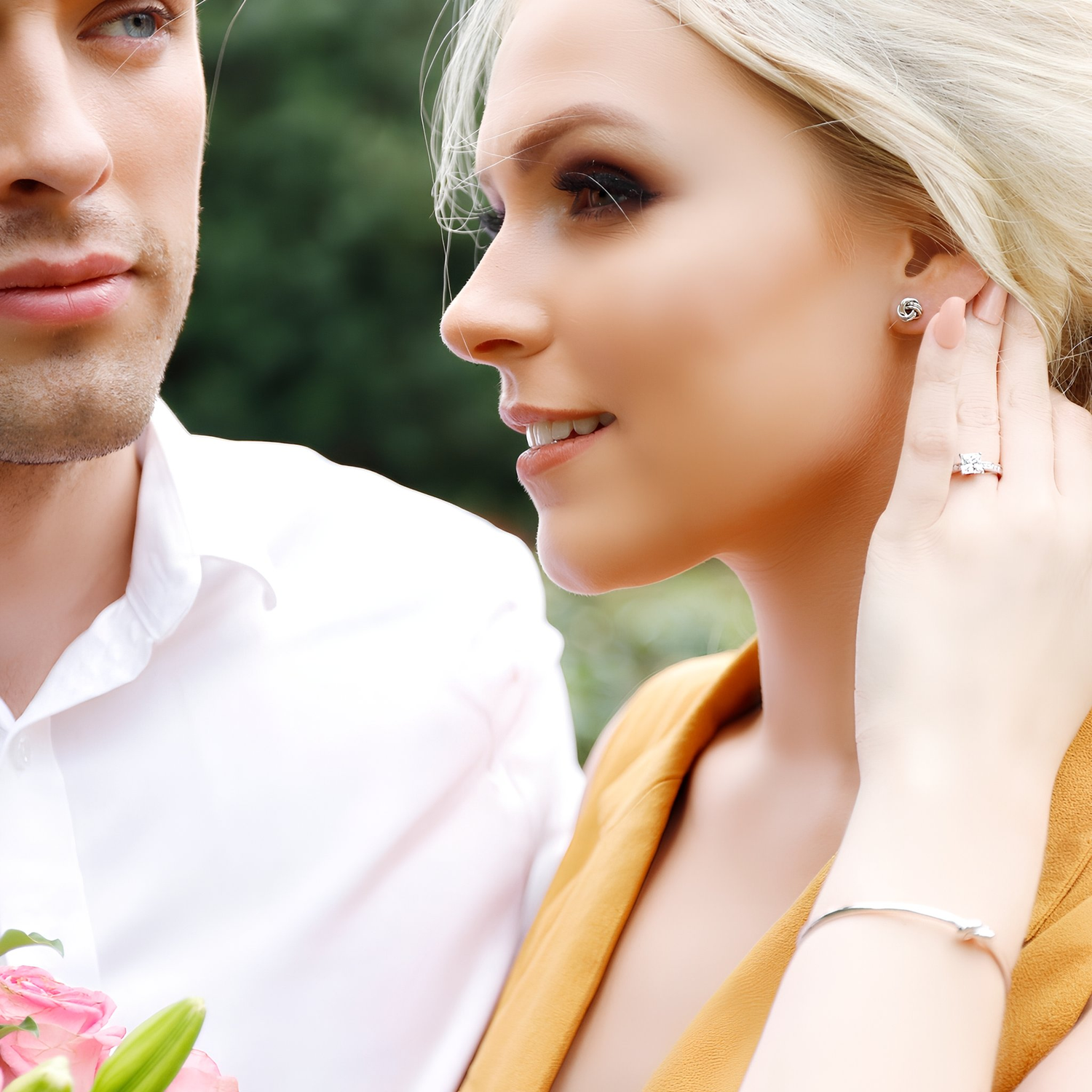 BERENICE - Gorgeous Bubble Bangle Bracelet For Women - Amber James Jewellery