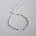 Bethia Sterling Silver Satellite Bracelet | Delicate Elegance - Amber James Jewellery