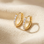 Minimalist Huggie Hoop Earrings | Dainty Hoops - Amber James Jewellery