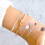 BERENICE - Gorgeous Bubble Bangle Bracelet For Women - Amber James Jewellery
