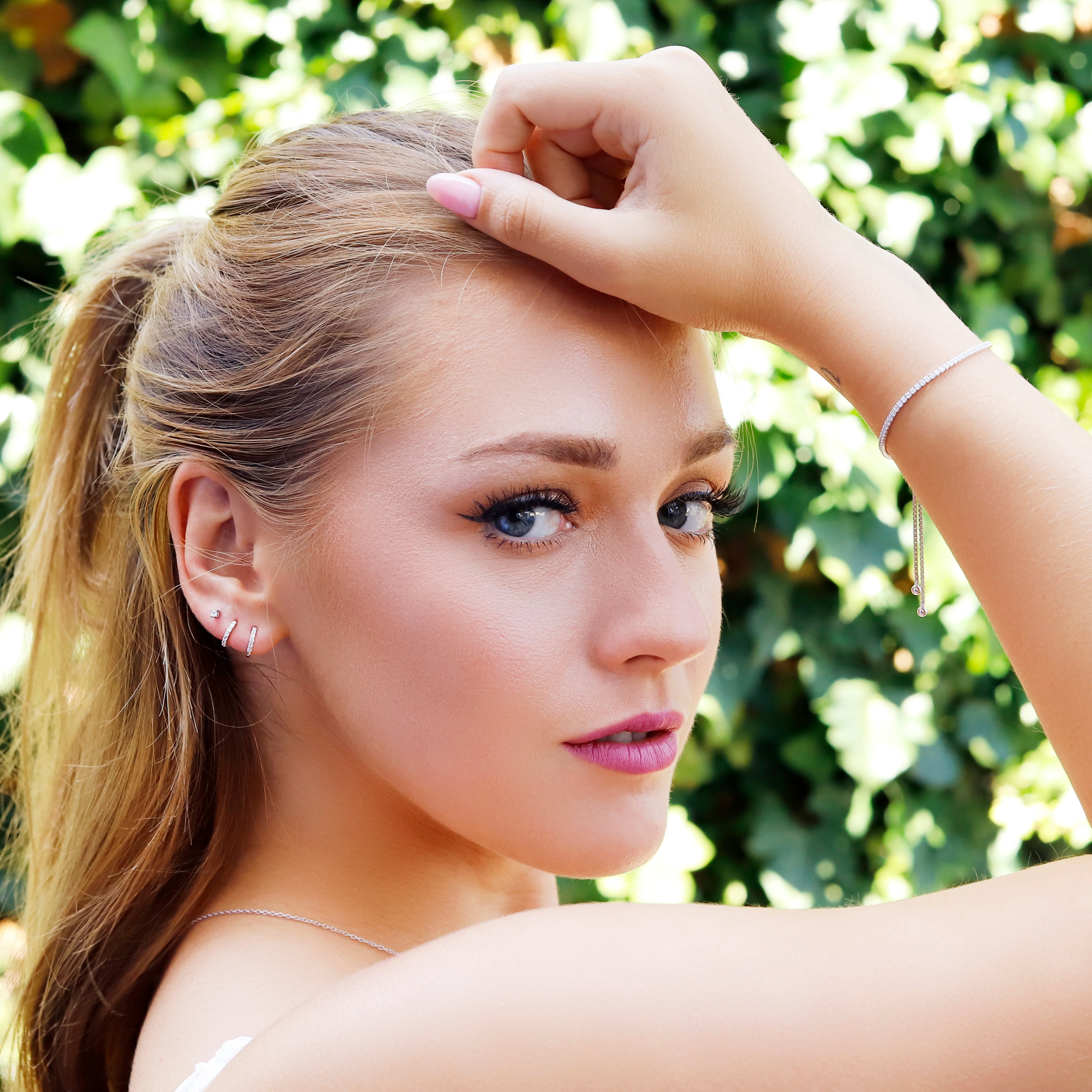 Huggie Hoop Earrings • gold conch hoop • cartilage hoop • hoop earrings • silver pave ring hoop • tragus hoop • small helix hoop
