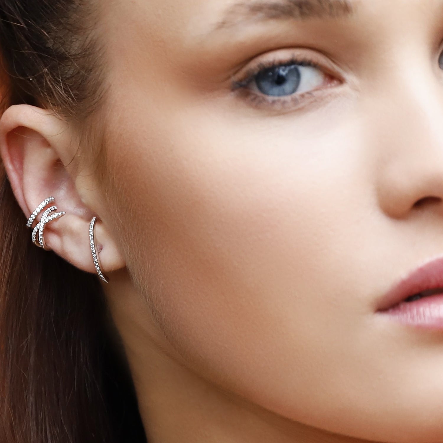 INDIE - Minimalist Lobe cuff Earrings - Amber James Jewellery