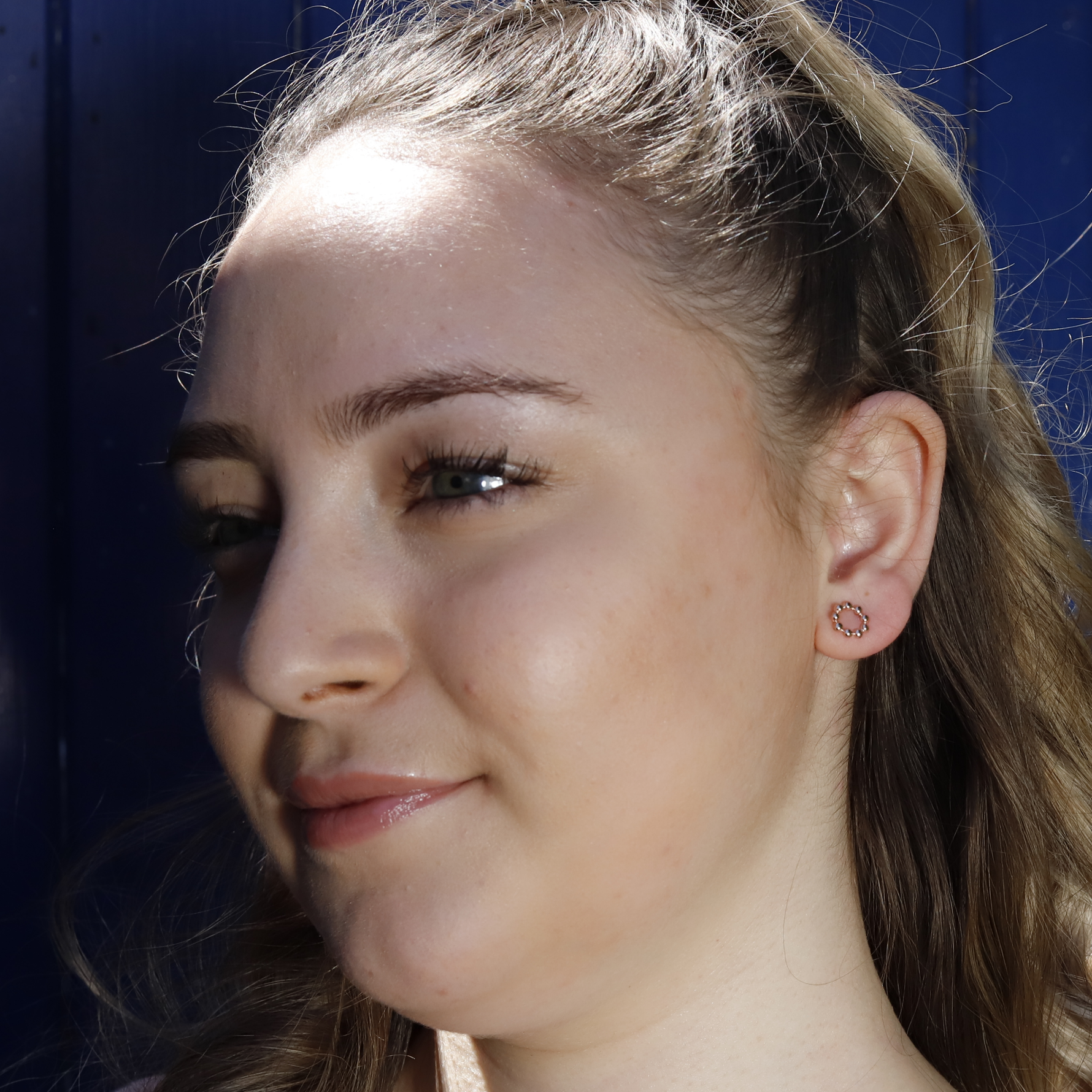 BEDA - Silver Circle Earrings - Amber James Jewellery