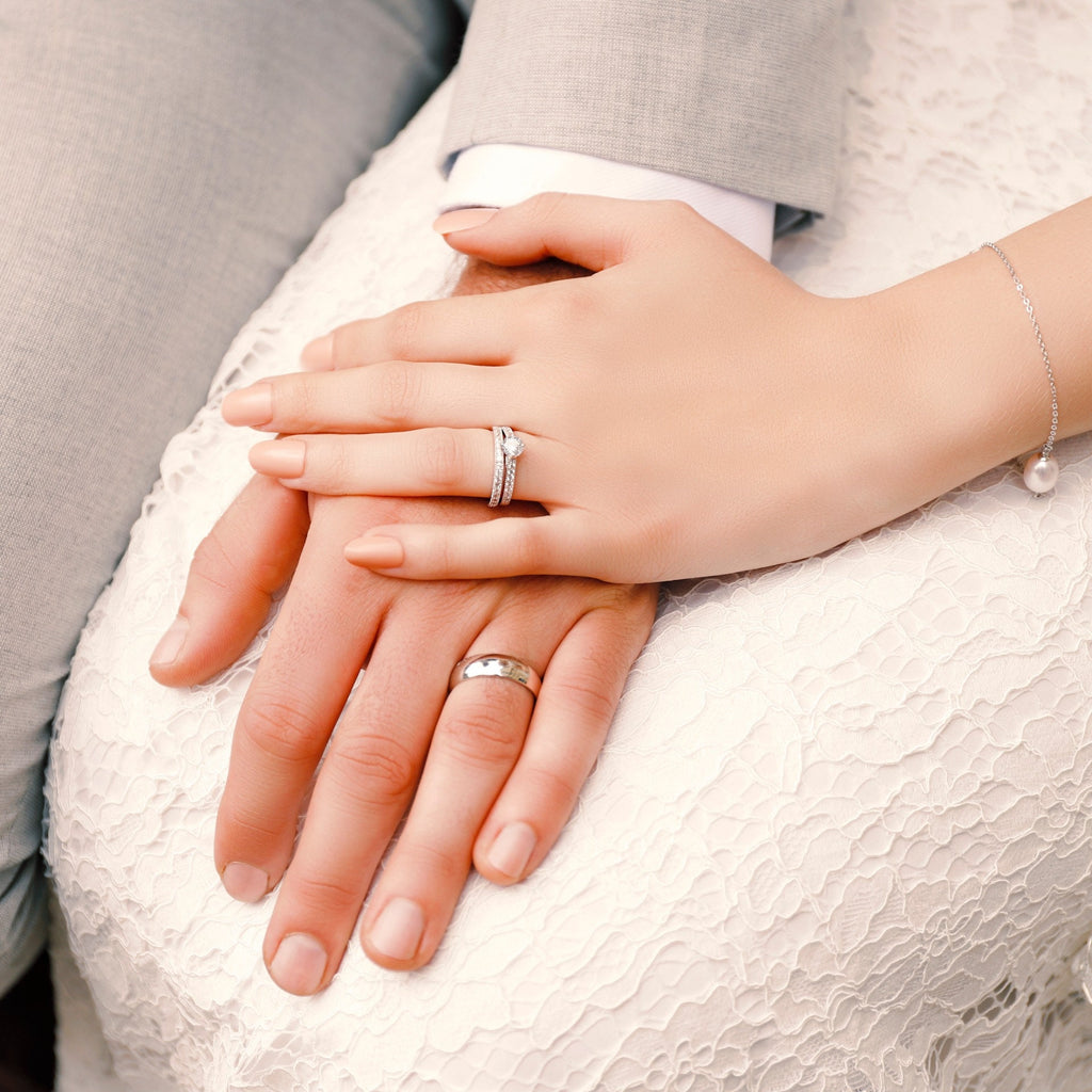 Jude - Sterling silver plain court style band ring 925 handmade 925 Sterling Silver unisex band
