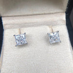 FAYE - Silver Stud Earring - Amber James Jewellery