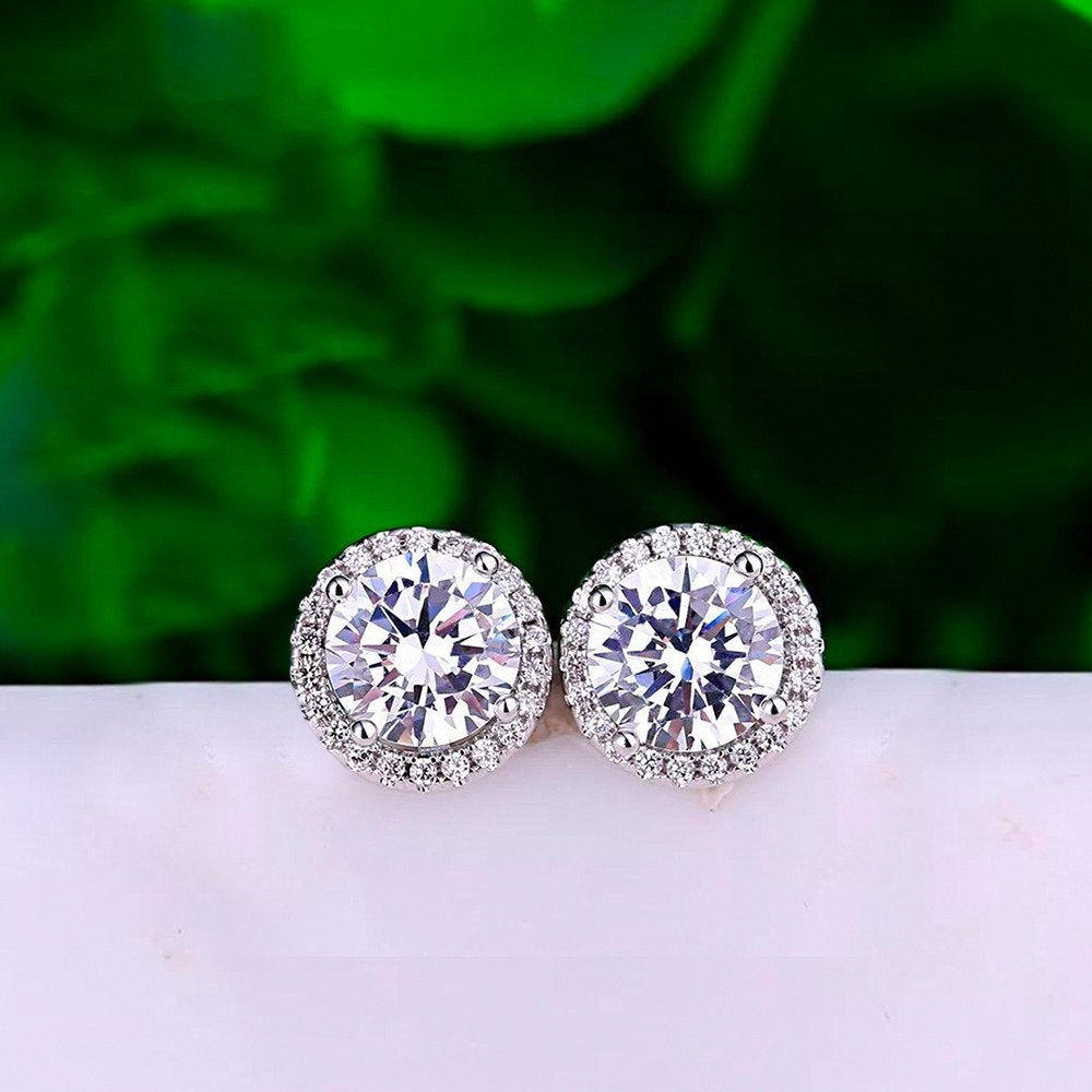 PRIMROSE - Sterling Silver Stud Earring - Amber James Jewellery