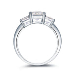 CHARLENE - New Princess  Bridal, Engagement & Wedding Band Ring - Amber James Jewellery