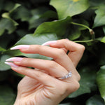 CHARLENE - New Princess  Bridal, Engagement & Wedding Band Ring - Amber James Jewellery