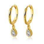 JULIETTE - Tiny Huggie Hoop Earrings - Amber James Jewellery