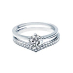 CHRISTINA - Eternal Wish & Crown Engagement Rings - Amber James Jewellery