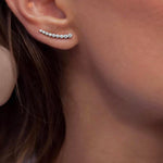 TILTA -Sterling Silver Geometric &,Minimalist Earrings - Amber James Jewellery