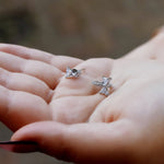 SYLVIE - Sterling Silver Huggie Hoop & Delicate Hoop Open Earrings - Amber James Jewellery