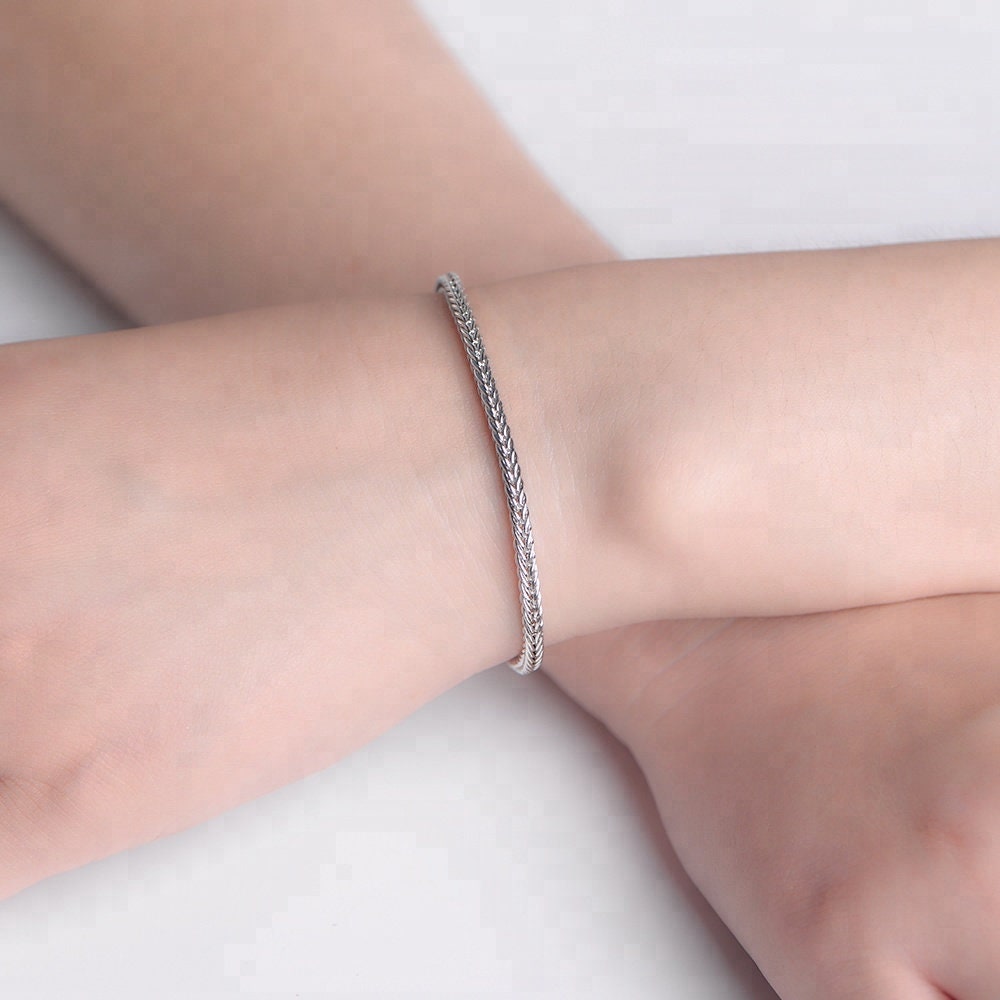 Fiona - Chain Bracelet, Adjustable Bracelet, Sterling Silver Bracelet