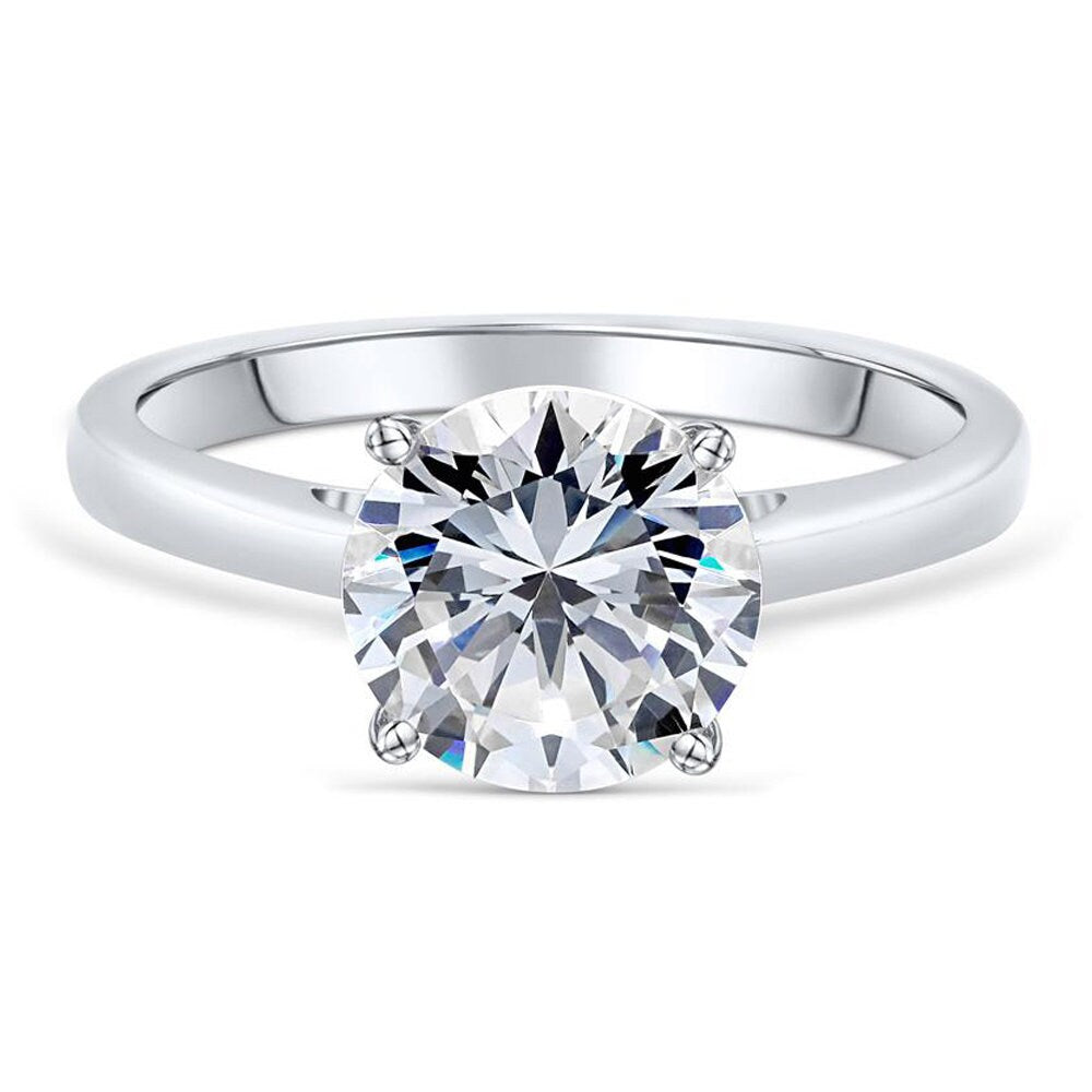 Gabriella - Sterling Silver Engagement Ring | Promise Ring for women | Anniversary Ring in US UK sizes | High Quality!