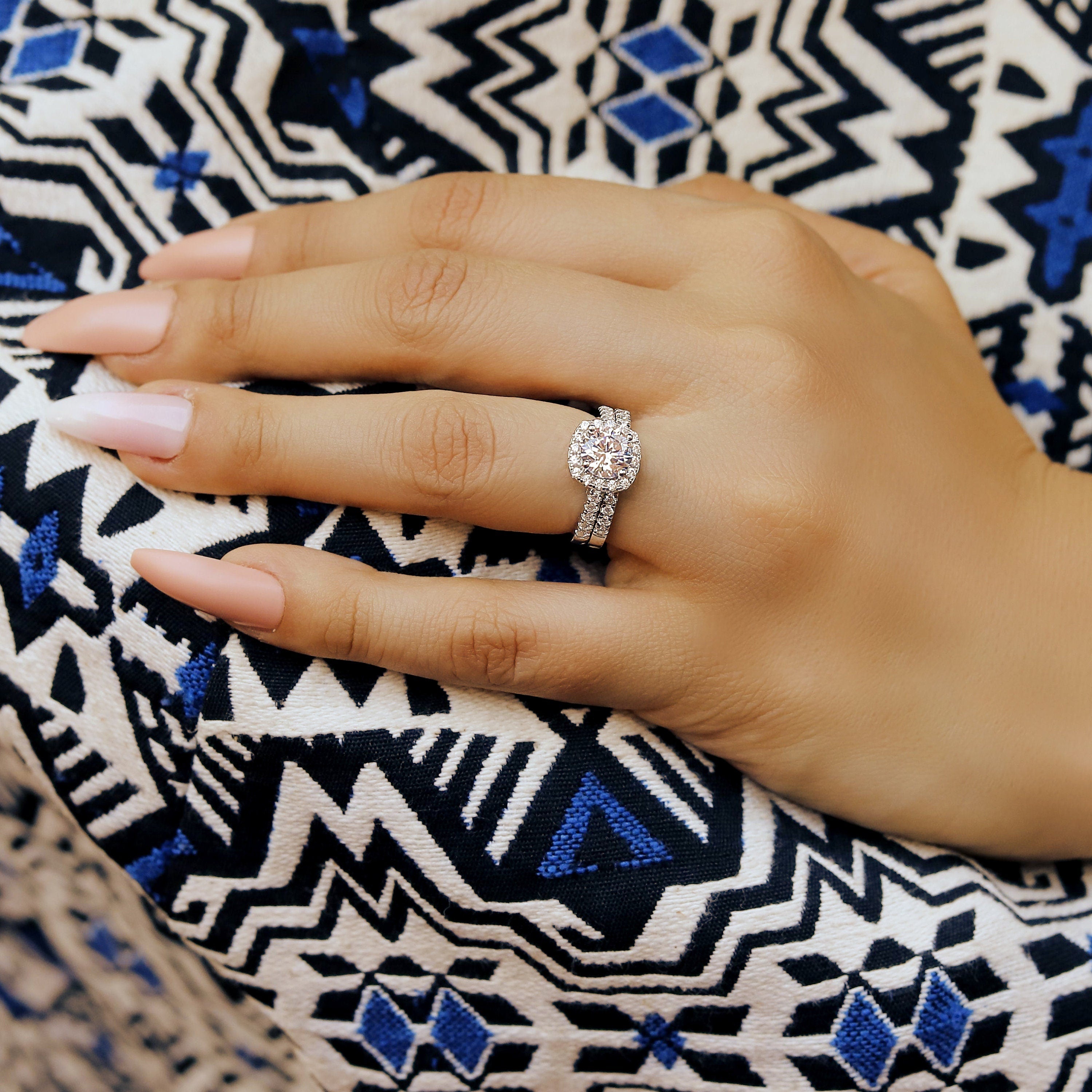 Thea - Promise Rings | Sterling Silver Engagement Ring | Promise Ring for women | Anniversary Ring in US sizes | High Quality!