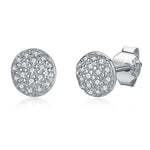MARWA - Pave Stud Earrings - Amber James Jewellery