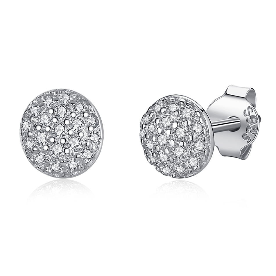 MARWA - Pave Stud Earrings - Amber James Jewellery