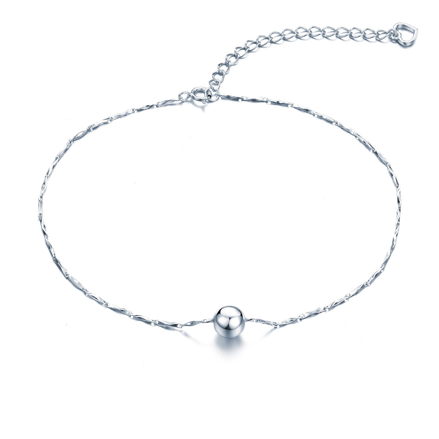 Avery - Simple Ball Style Anklet, Gold Anklets, Silver Anklets,Anklet, Anklets, Anklets for Women