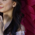 NINA - Gold Stud Earring - Amber James Jewellery