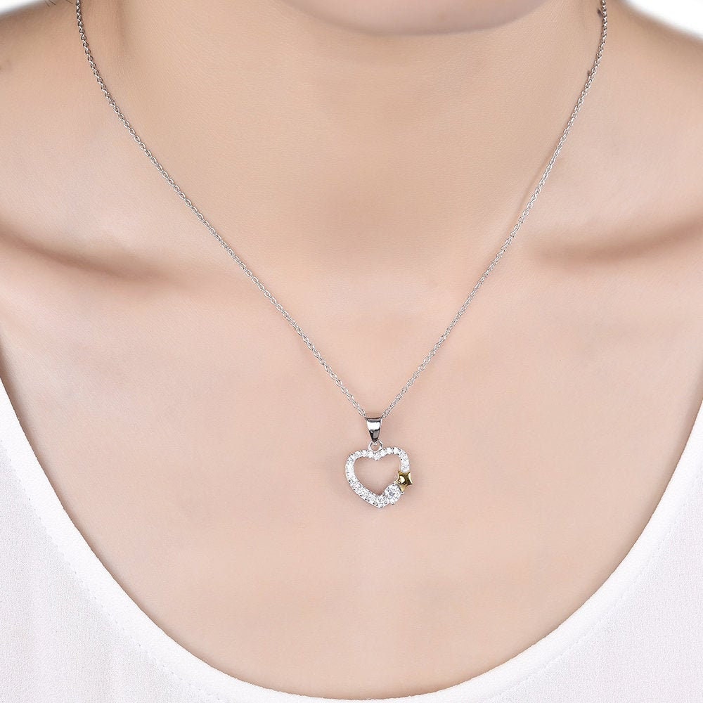 Sterling silver hot sale necklace simple