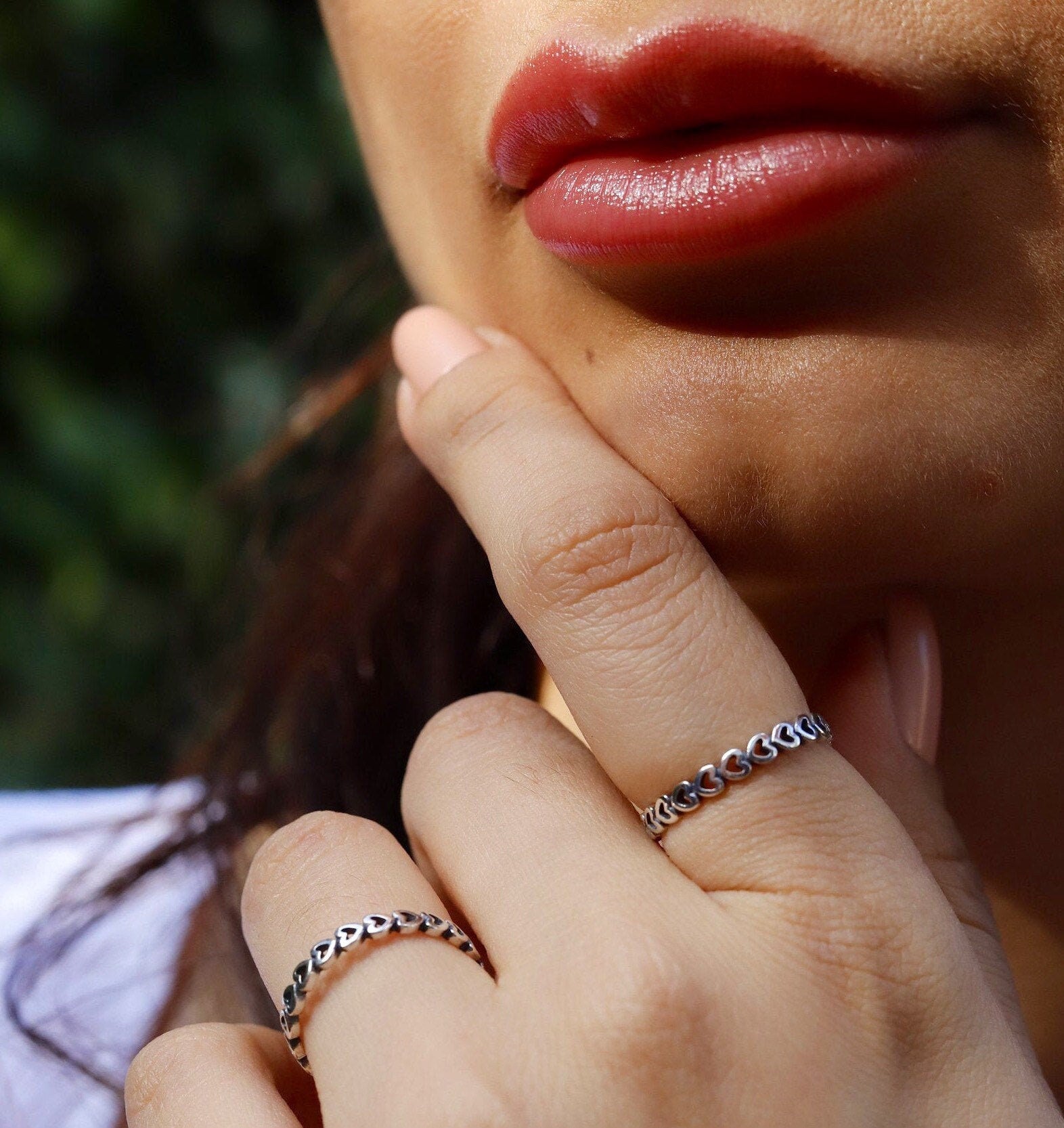 Esme - Handmade Enchanting Hearts | Sterling Silver Ring | Sterling Silver Engagement Ring | Promise Ring for Women | High Quality!