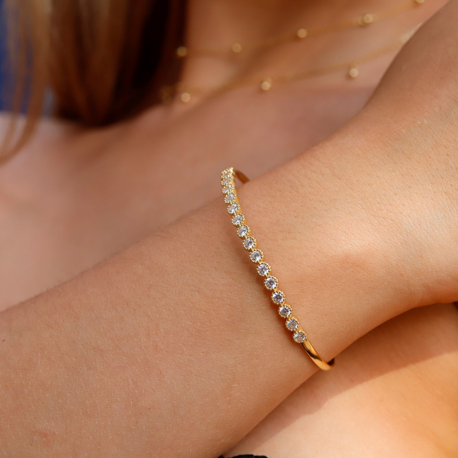 Berry - Sterling Silver Bracelet/Plain Sterling Silver Bracelet/Silver Bracelet for Women/Simple Silver Bracelet/Silver Jewellery