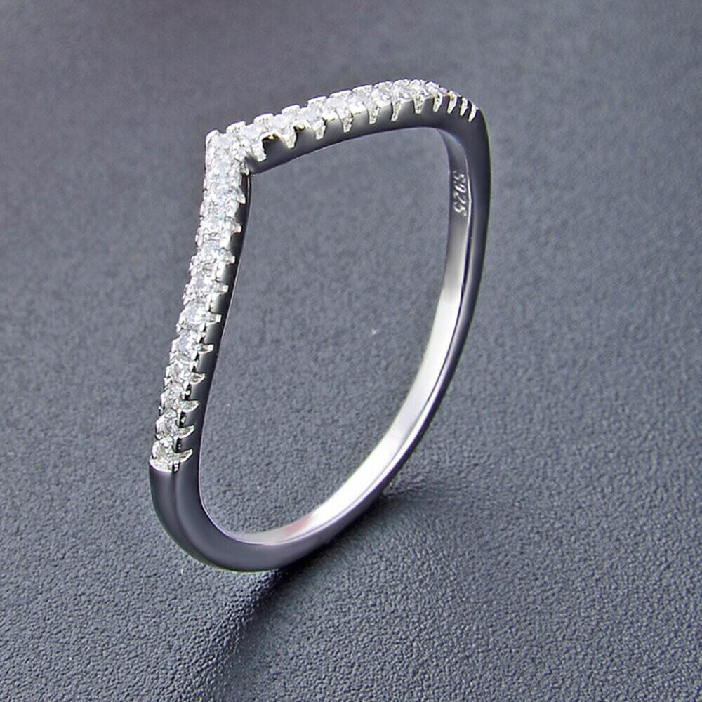 Bridget - Love Infinity Ring, Stacking Ring, Sterling Silver, Bridesmaids Ring rings, Stacking rings, Silver rings