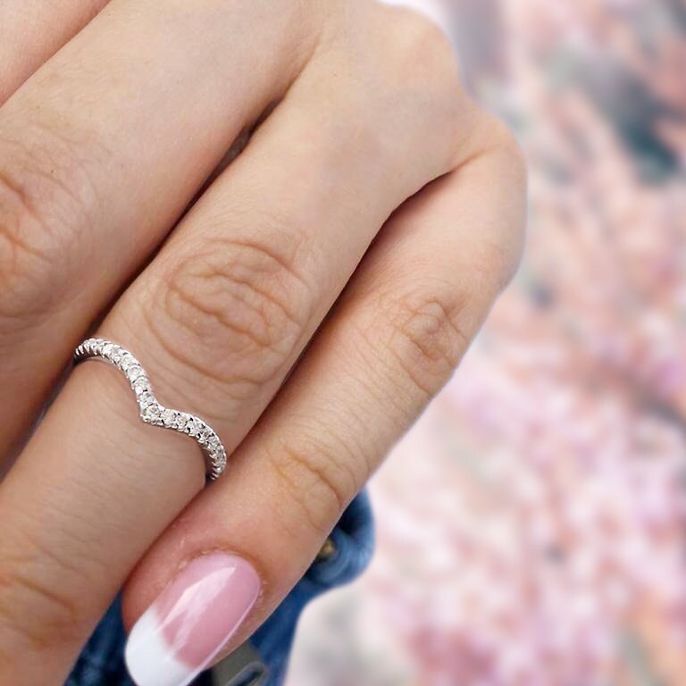 Bridget - Love Infinity Ring, Stacking Ring, Sterling Silver, Bridesmaids Ring rings, Stacking rings, Silver rings
